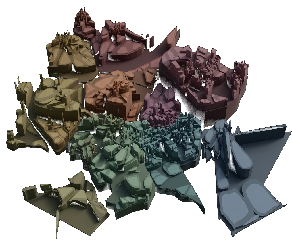 Catalyst Voronoi Model
